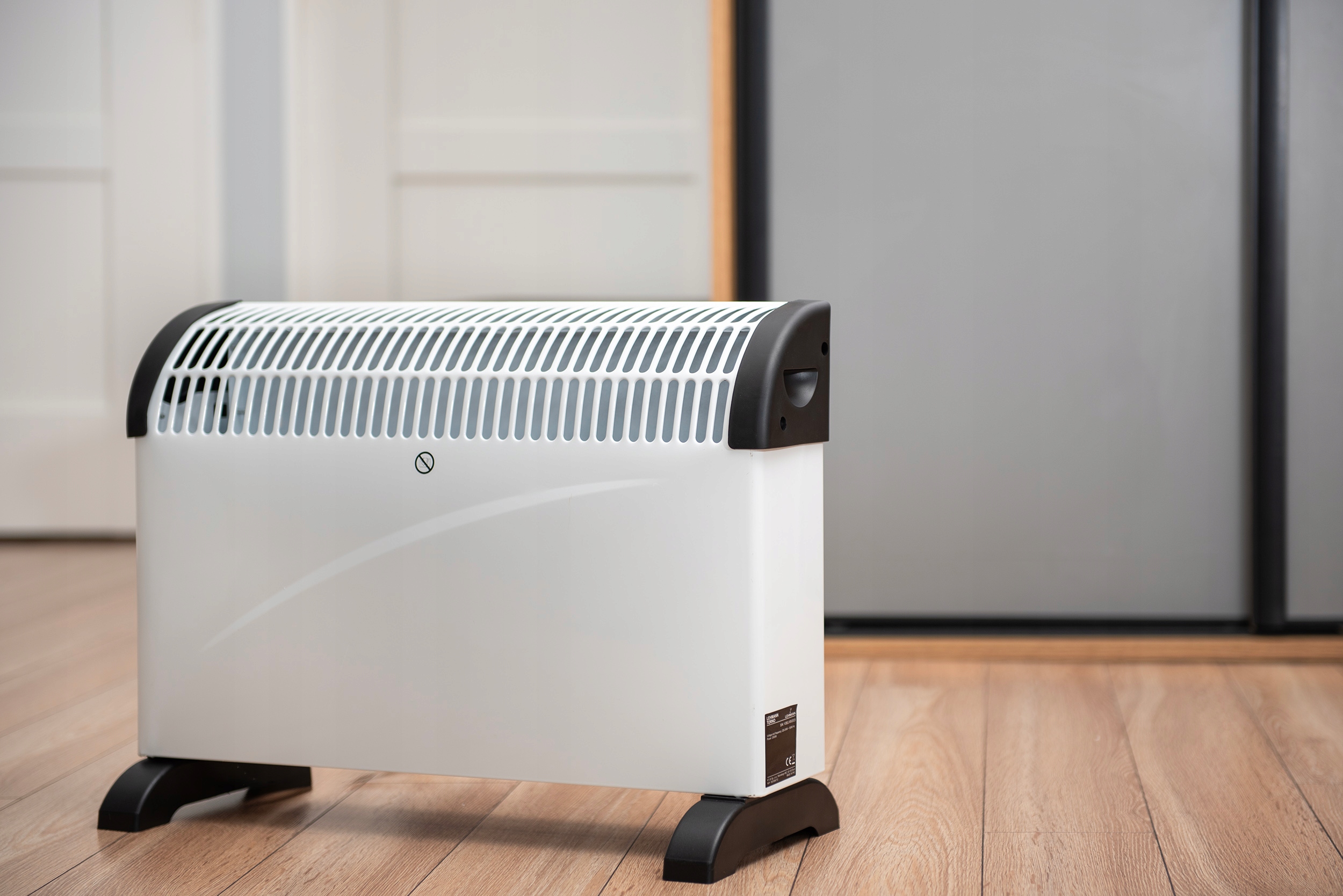 GRZEJNIK ELEKTRYCZNY KONWEKTOROWY FARELKA 2000W ENERGOOSZCZĘDNY TERMOSTAT Kolor biały