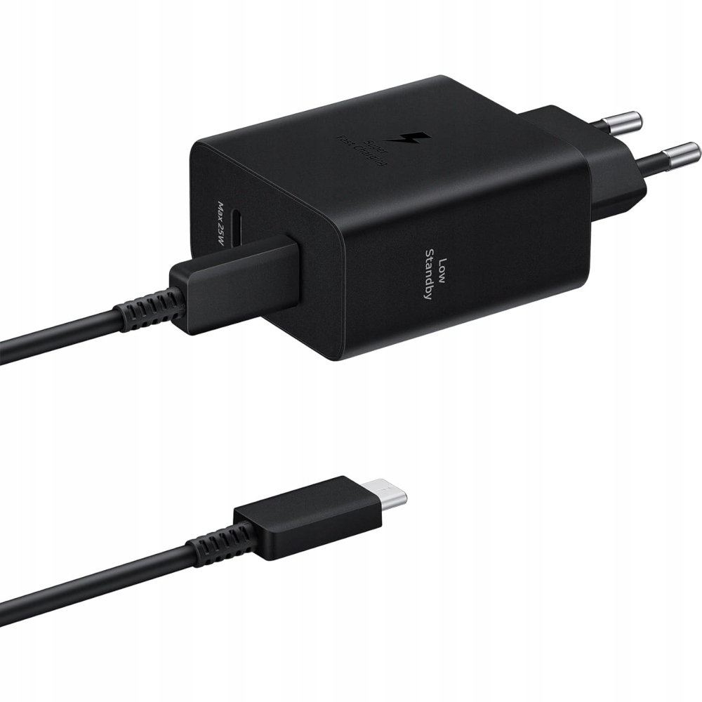 Výkonná nabíjačka Samsung Fast Charge 50W, Usb-c, kocka