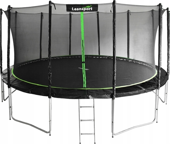 TRAMPOLINA OGRODOWA SPORT PRO 16ft SIATKA DRABINKA Kod producenta L2249