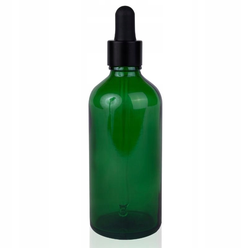 

Butelka szklana zielona 100ml z zakraplaczem x5