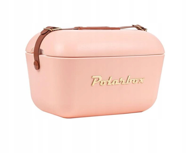 Przenośna Lodówka Retro 12 Litrów Gold Polarbox Coral Premium