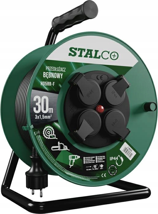 Stalco Predlžovací Kábel Bubnový Vrstvený 30M 3X1,5MM