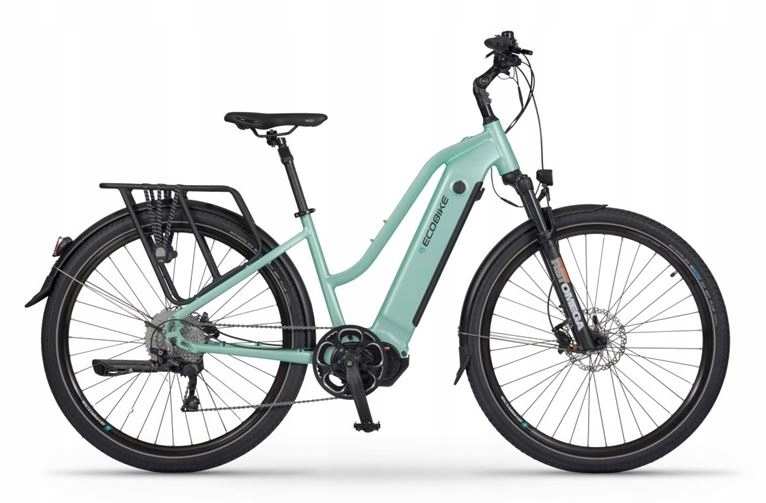 Rower elektryczny Ecobike LX500 rama 17 zielony 250 W 2025