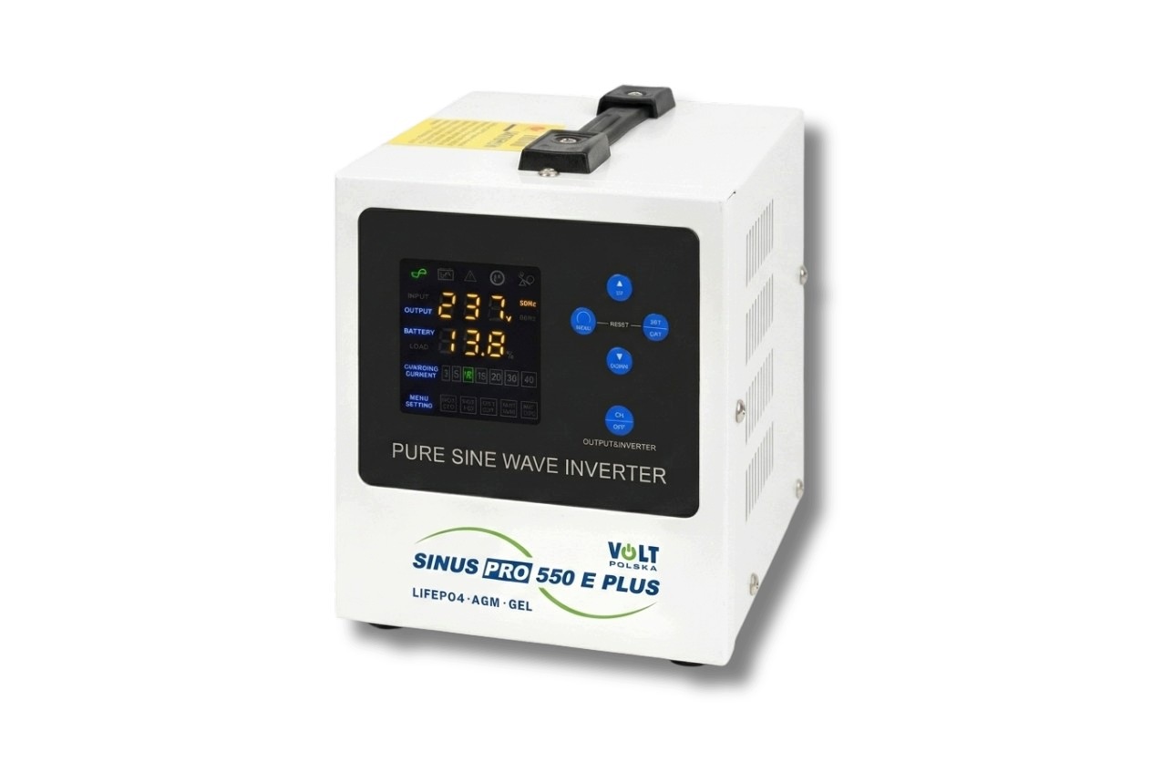 Sinus Pro 550 E Plus 12/230V (350W/550VA) Záložní Zdroj Agm Gel LIFEPO4
