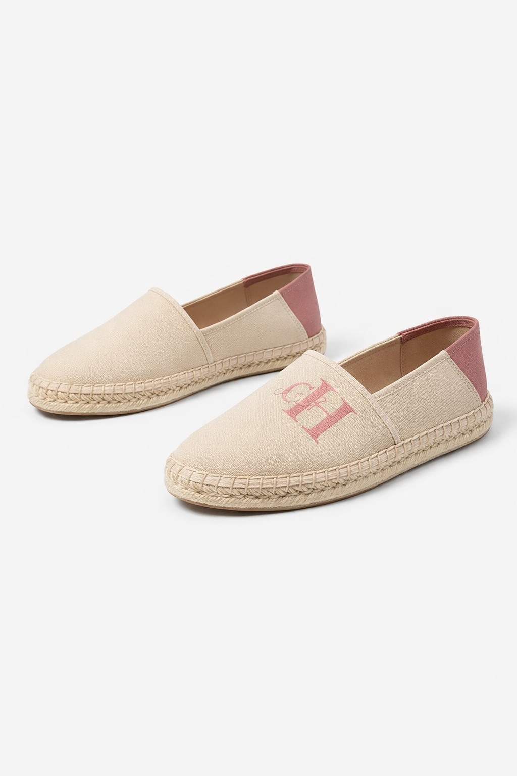 Calvin Klein Jeans Dámské Béžové Espadrilky S Logem 37 I4A