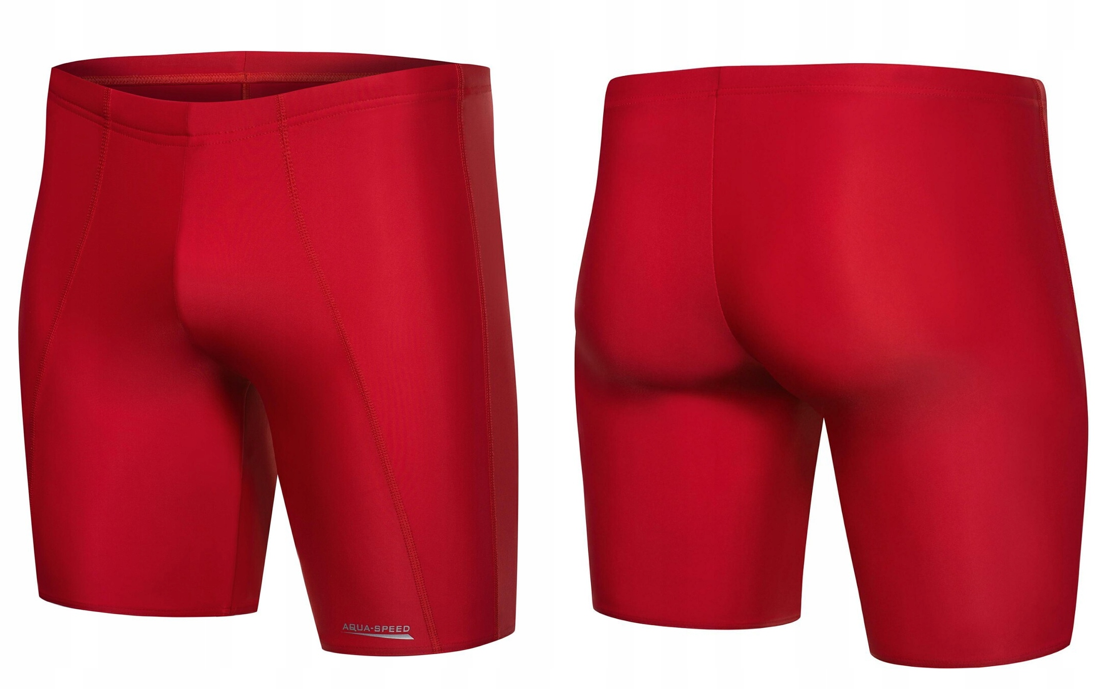 SPODENKI PŁYWACKIE JAMMER - AQUASPEED LONG roz. XL - k06 czerwony
