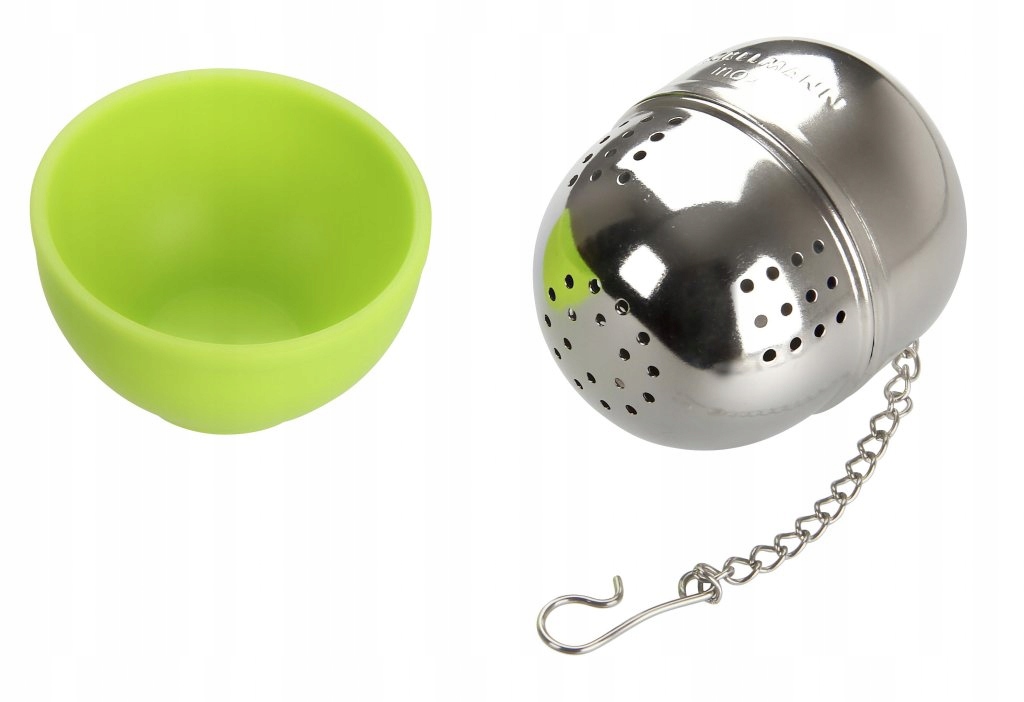 Zaparzacz do Herbaty z Łańcuszkiem i Podstawką Zaparzacz do Kubka Szklanki Marka Fackelmann