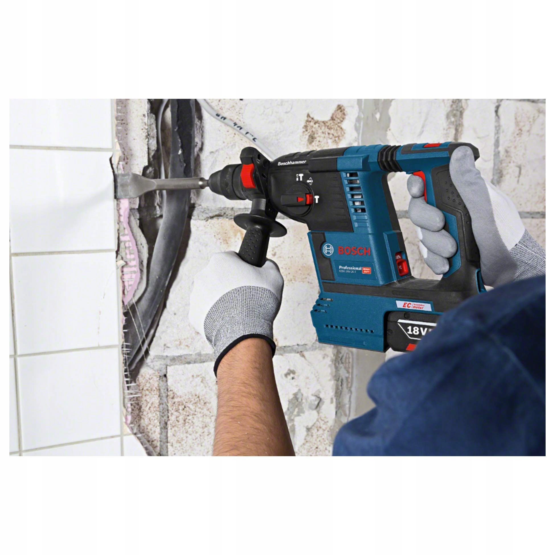 BOSCH Professional Młotowiertarka 18V GBH 18V-26 F SDS Plus Bez Akumulatora — miniatura 4