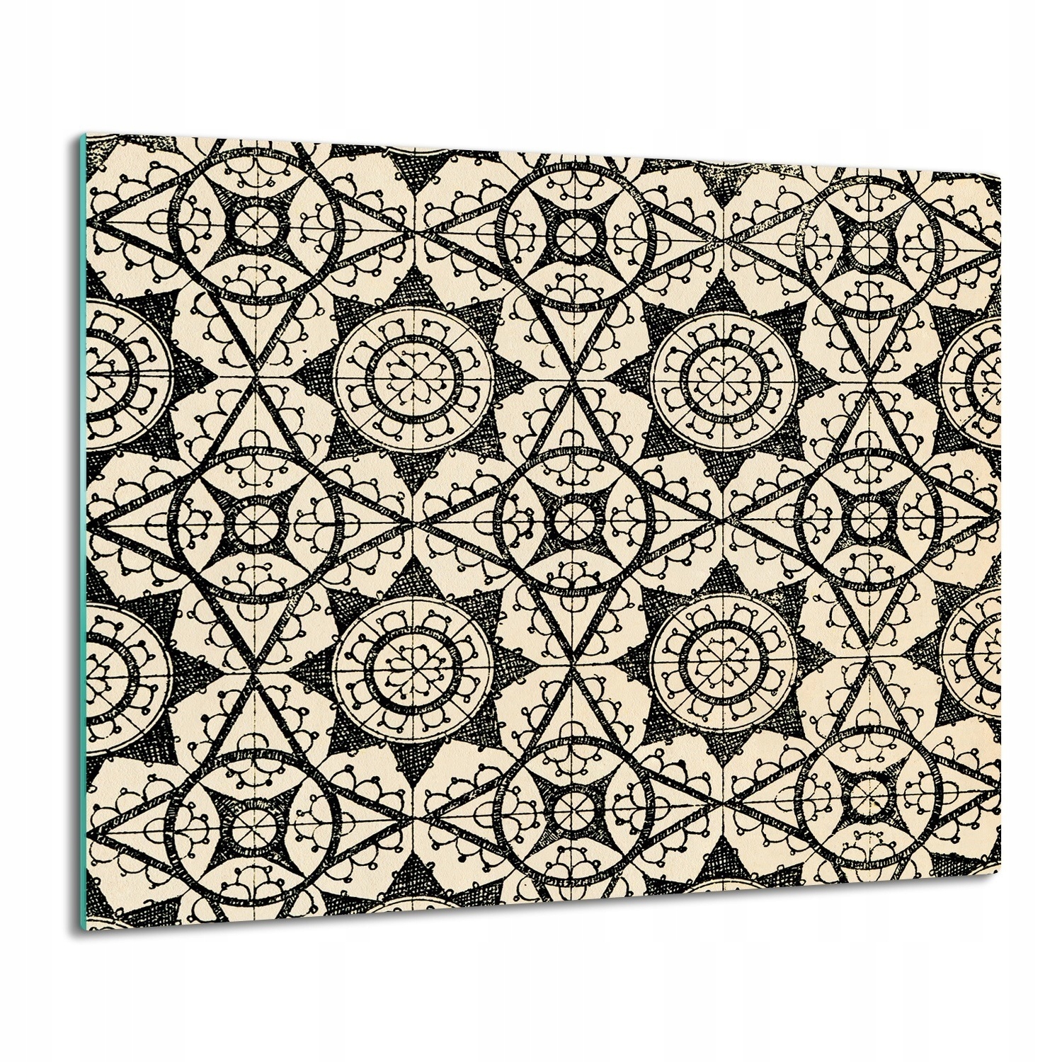 skleněná krytka splashback Mozaika geometrie 60x52