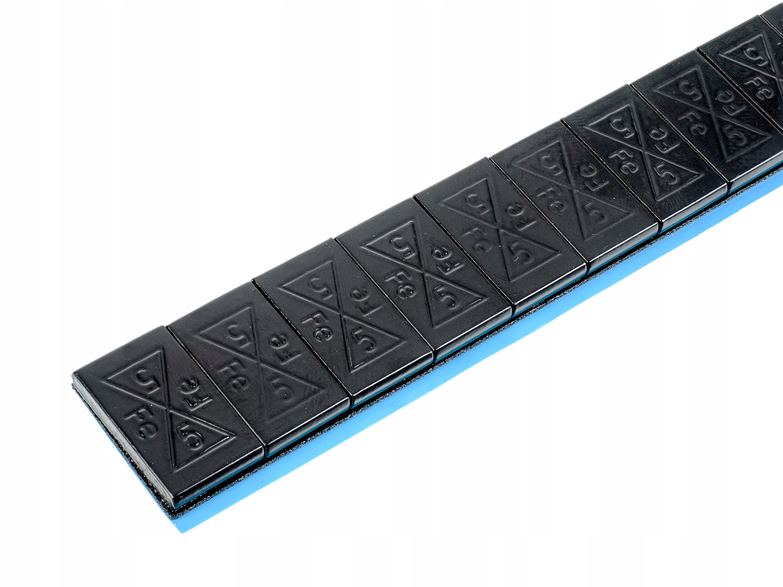 Ciezarek klejony SLIM 12x5g kwadrat czarny 100szt Producent code YTPALU FE1BZ2