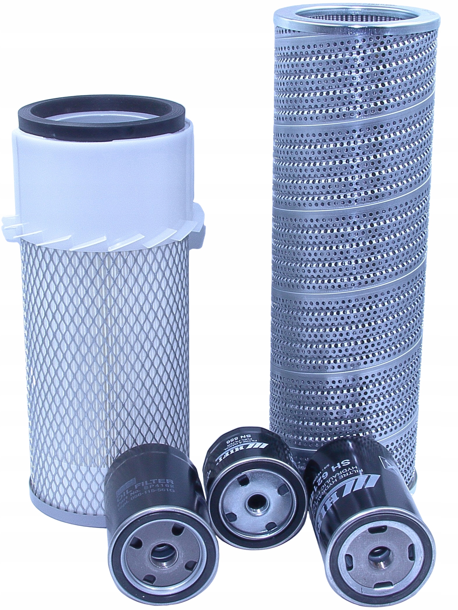 Filtry Atlas Ar 52 D – kolový nakladač – sada filtrů