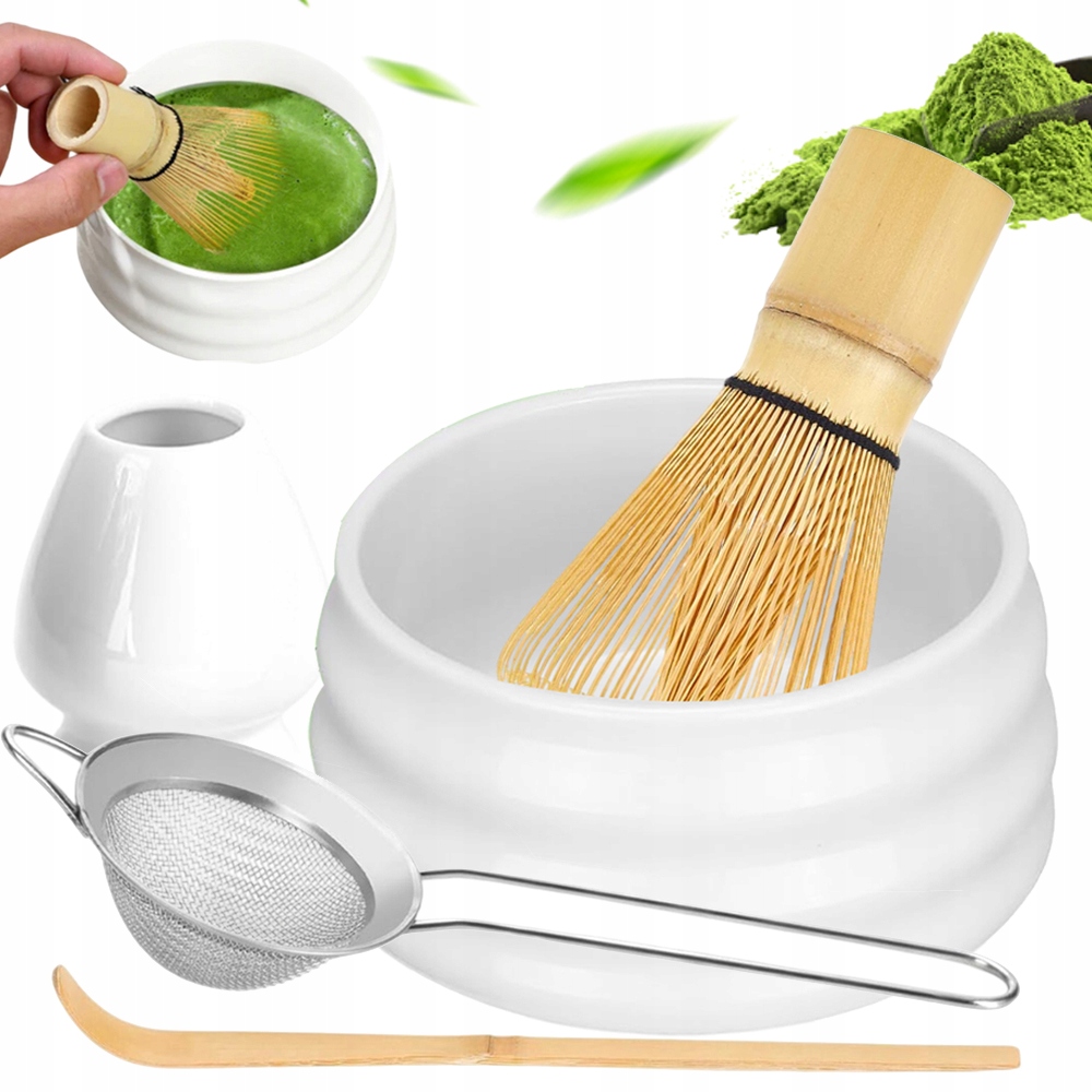 Levně Sada Matcha 5KS Bez Pěny, Jemná Chuť Matchy