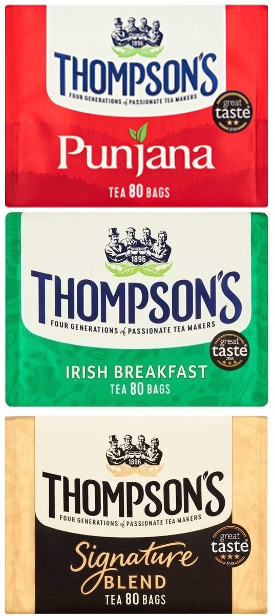 Herbaty Thompson's Mix 3 Najpopularniejsze