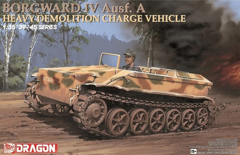 1:35 Těžké demoliční náložné vozidlo Borgward I Ausf