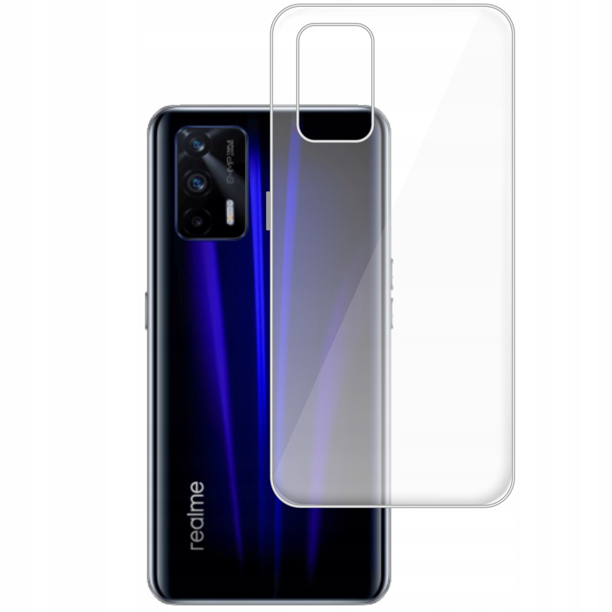

Etui do Realme Gt 5G gumowe Slim Clear View