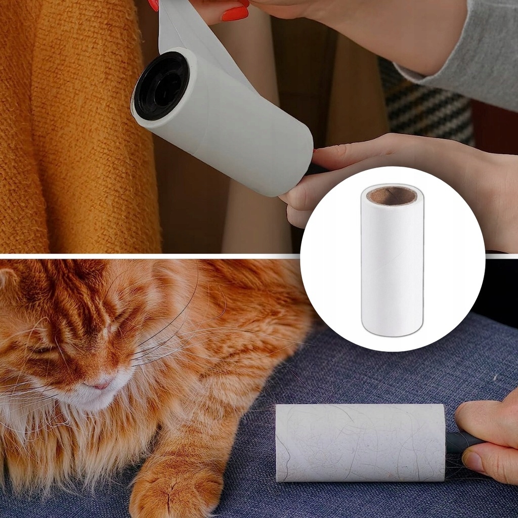 WKŁAD DO ROLKI ROLKA DO CZYSZCZENIA UBRAŃ WKŁADY DO CIUCHÓW Z SIERŚCI 10szt Włosie nie dotyczy