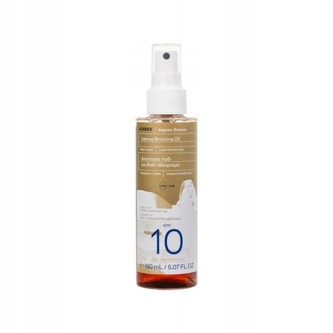 Korres Aegean Bronze ochranný olej SPF10 150 ml