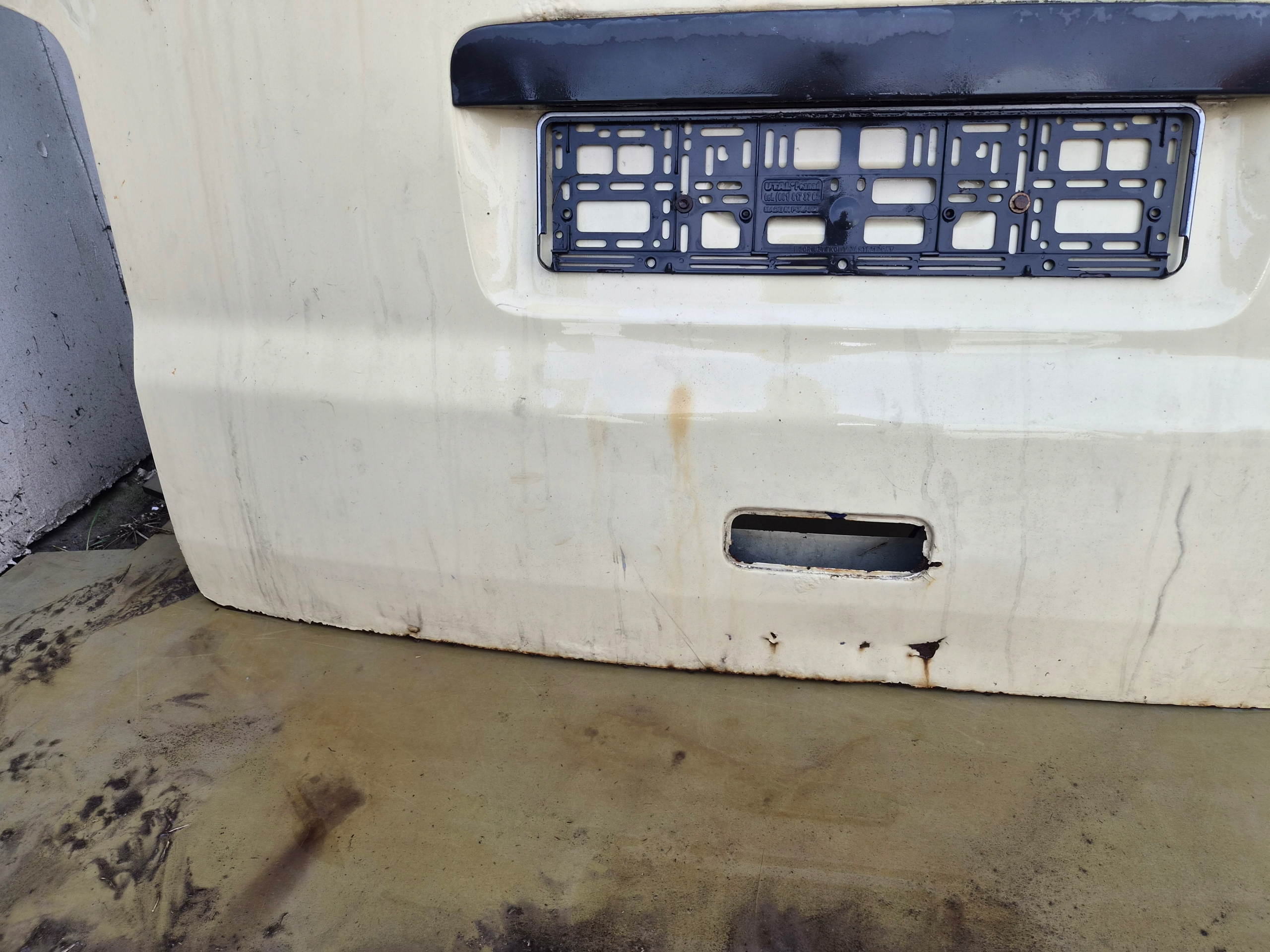 trunk door cover boot rear part VW T5 T5 LIFT