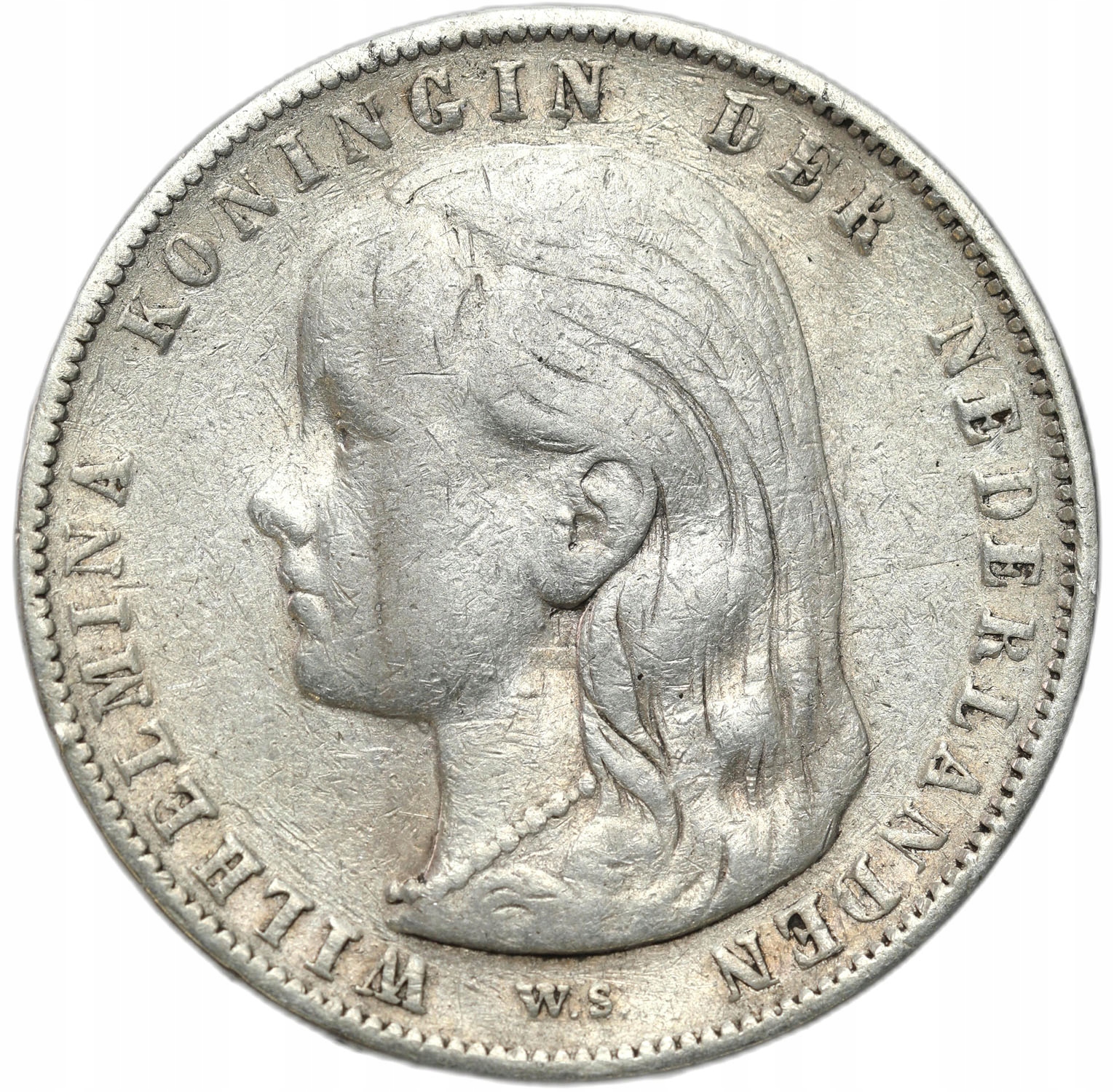 Holandia. 1 gulden 1897, Utrecht – SREBRO