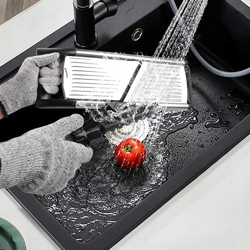 KRAJALNICA DO WARZYW KRAJALNICA DO ZIEMNIAKÓW Z 6 RODZAJAMI OSTRZY TRWAŁY Stan opakowania oryginalne