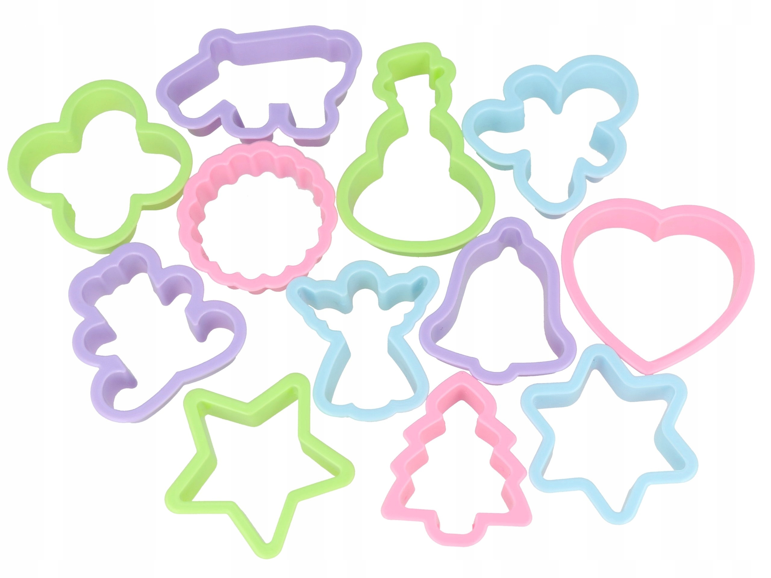 WYKRAWACZE FOREMKI CIASTEK PIERNIKÓW ŚWIĄTECZNE 12 EAN (GTIN) 4040849452833