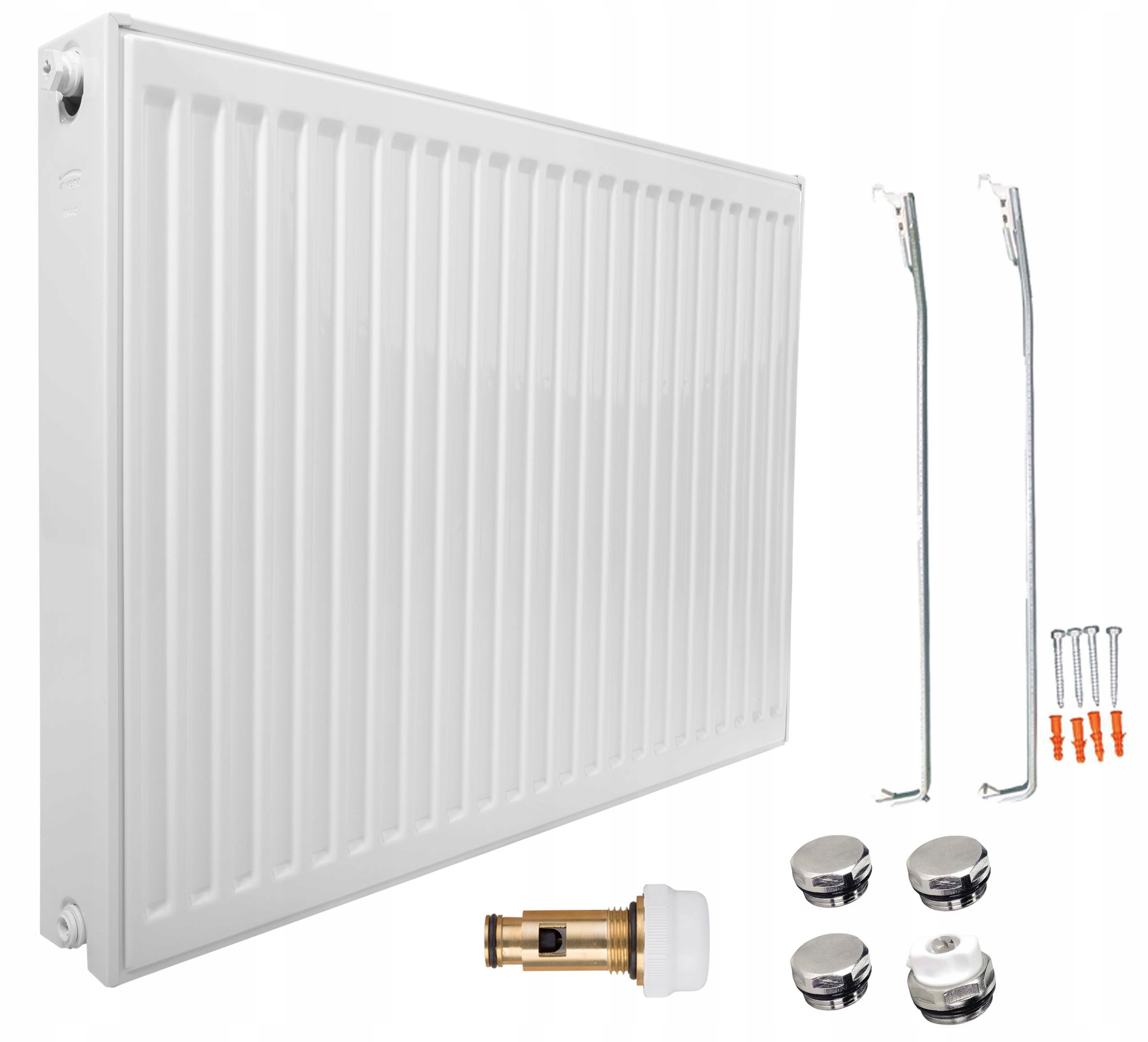 INVENA GRZEJNIK STALOWY V22 600x1200 DOLNOZASILANY