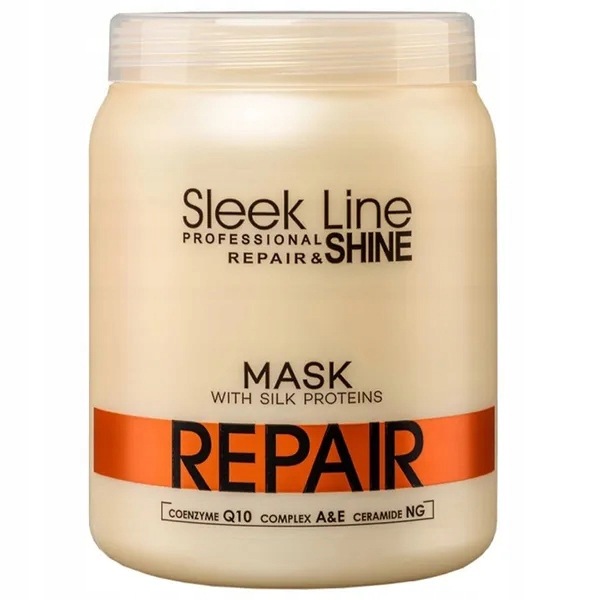 Stapiz Sleek Line Repair & Shine, maska na vlasy s hedvábnými proteiny, 10