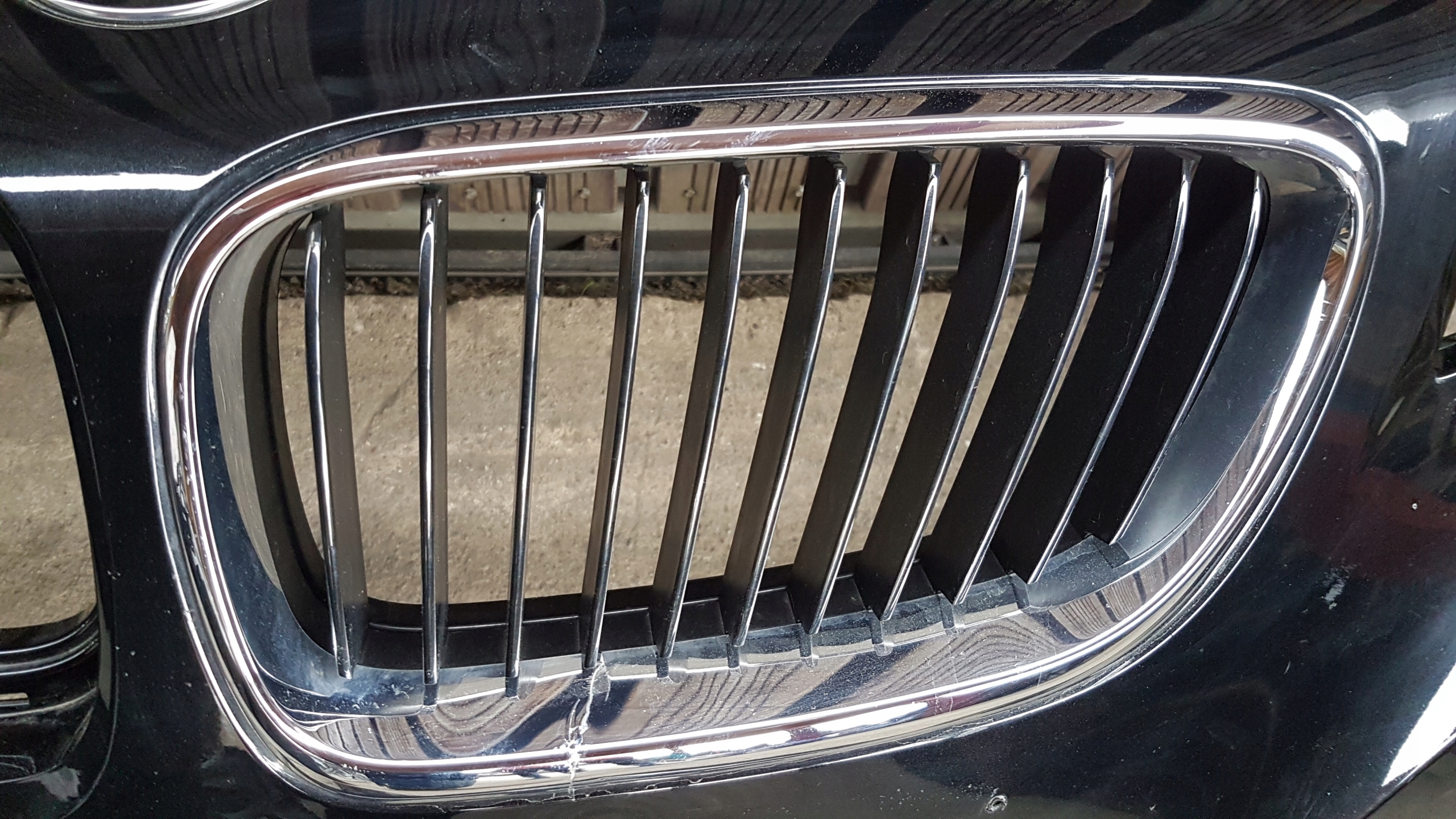 front bumper BMW SERIA 2 F22 BLACK SAPHIRE