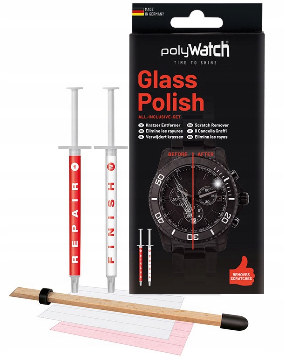 

Oryginalna pasta polerska PolyWatch do szkieł