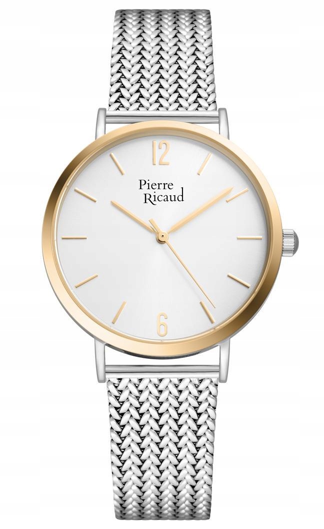 Nové Originální dámské hodinky Pierre Ricaud P22025.2153Q stříbrné, gravírování