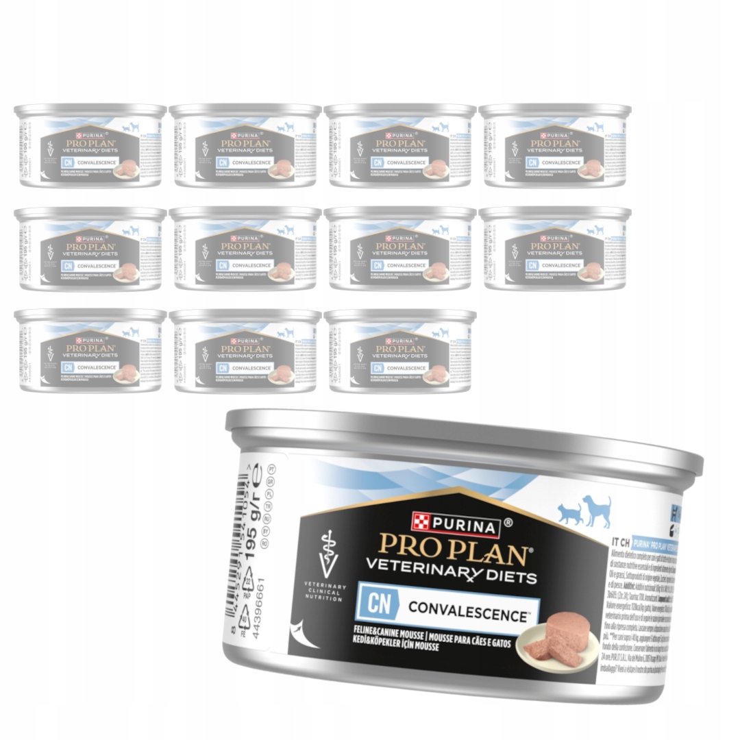 Levně Purina Pro Plan Veterinary Cn Convalescence 12x195g Krmivo pro psa a kočku