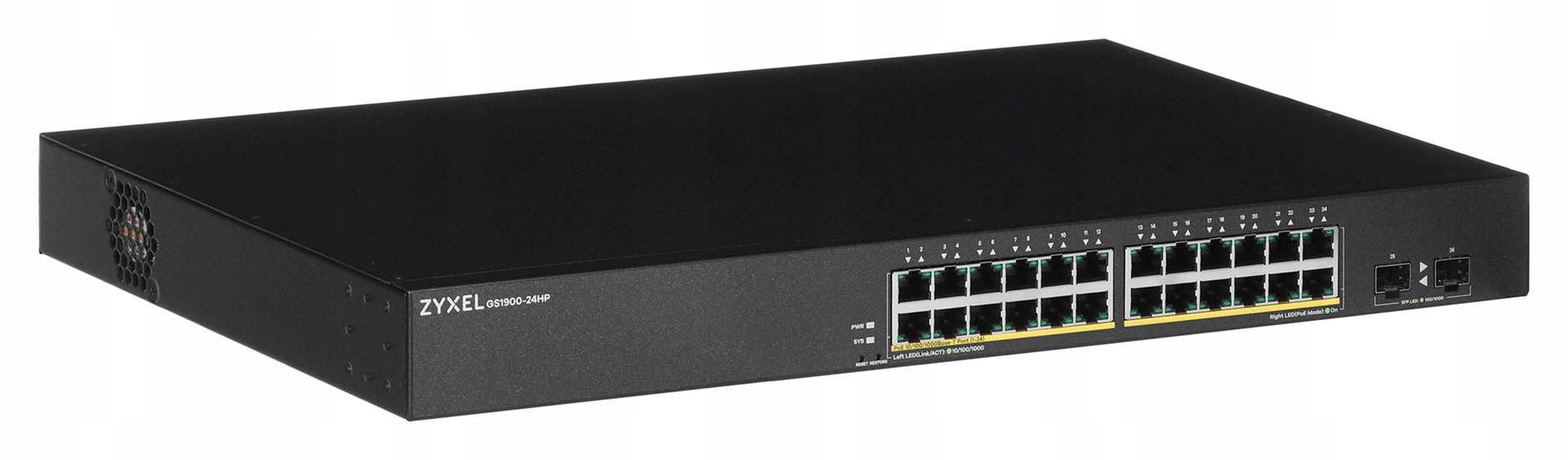 Switch Zyxel GS190024HPV2-EU0101F 170W Managed