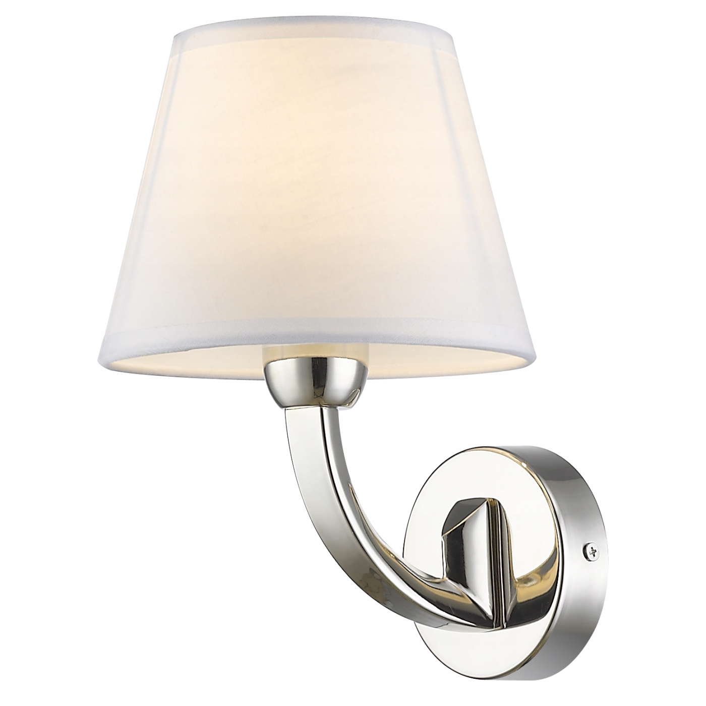 Nástenná Lampa Cosmo Light Atlanta E14 40W Strieborná tkanina