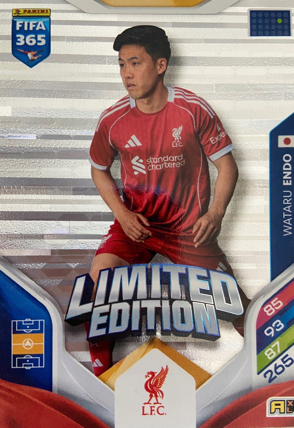 Panini Fifa 2026 Karta Limited Wataru Endo (Liverpool)