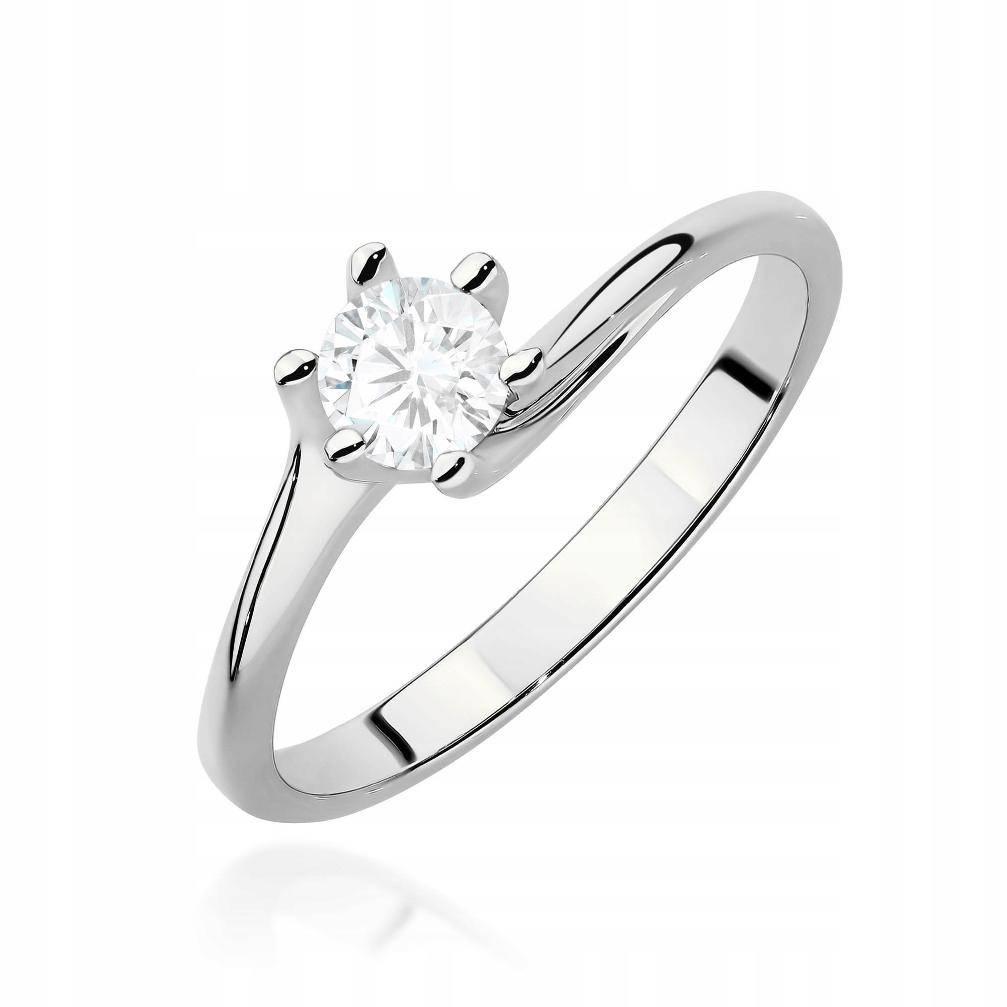 Prstýnek s laboratorním diamantem 0,50 ct