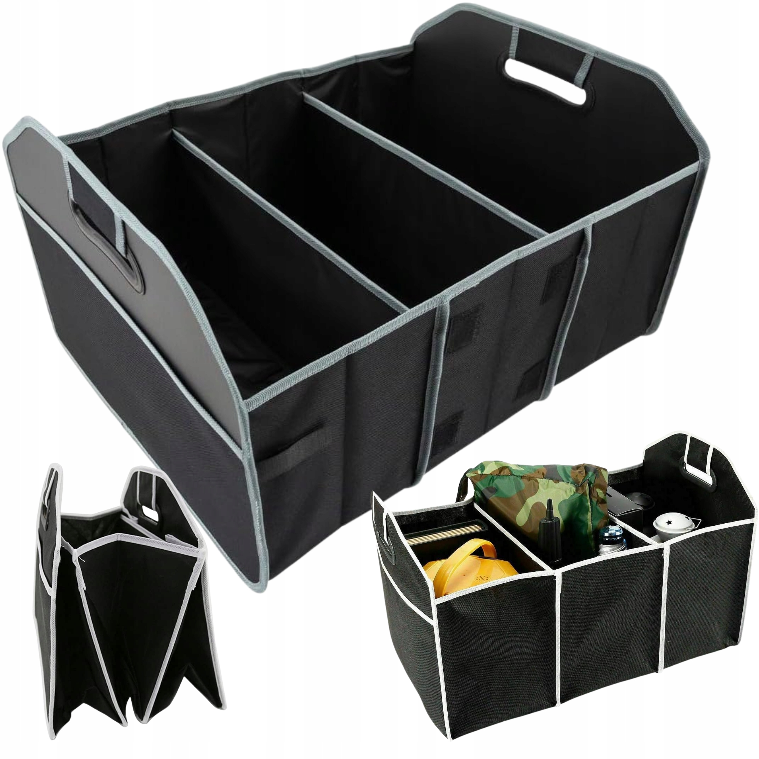 Organizer Samochodowy Torba Do Bagażnika Auta Samochodu Zakupy Kufer