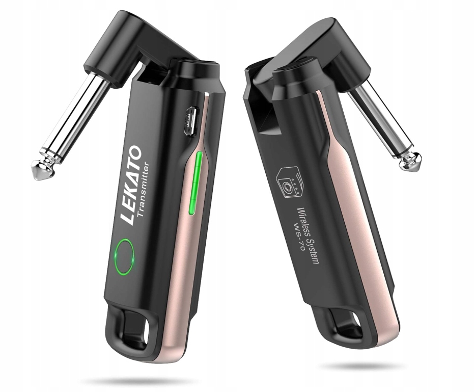 Bezdrátový kytarový systém Lekato WS-70 se 70 kanály