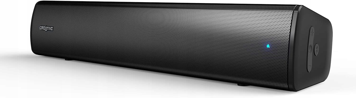 Kompaktní Usb soundbar pod monitorem pro Pc, Bluetooth 5.3, dvojitý