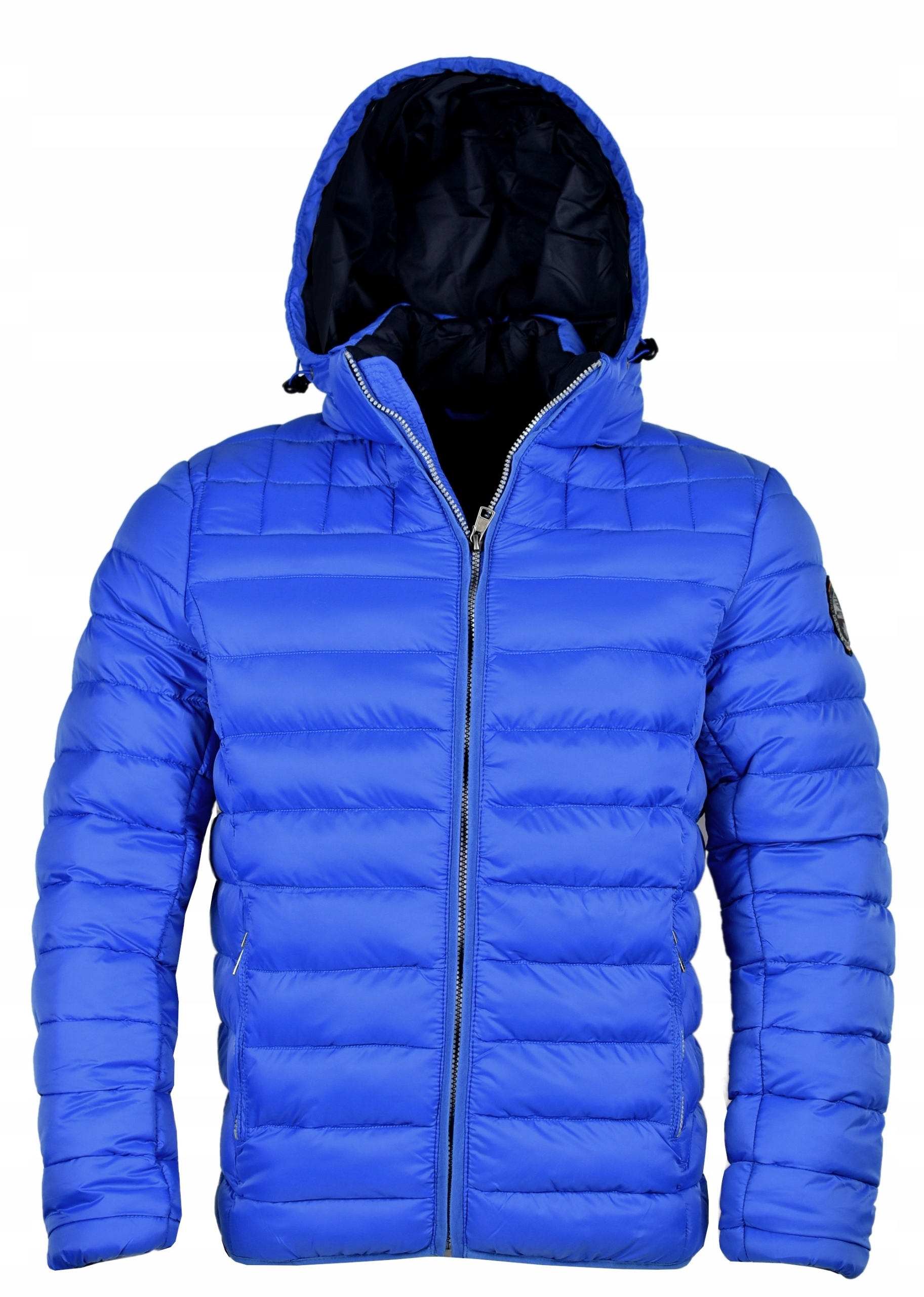 Kurtka zimowa pikowana FST niebieska WX033_XXL
