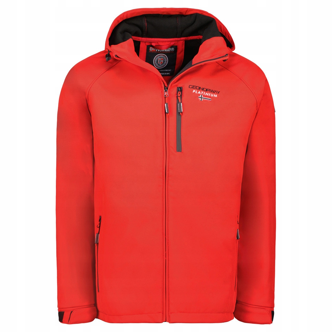 Geographical Norway bunda pánská Takito Men softshell L červená