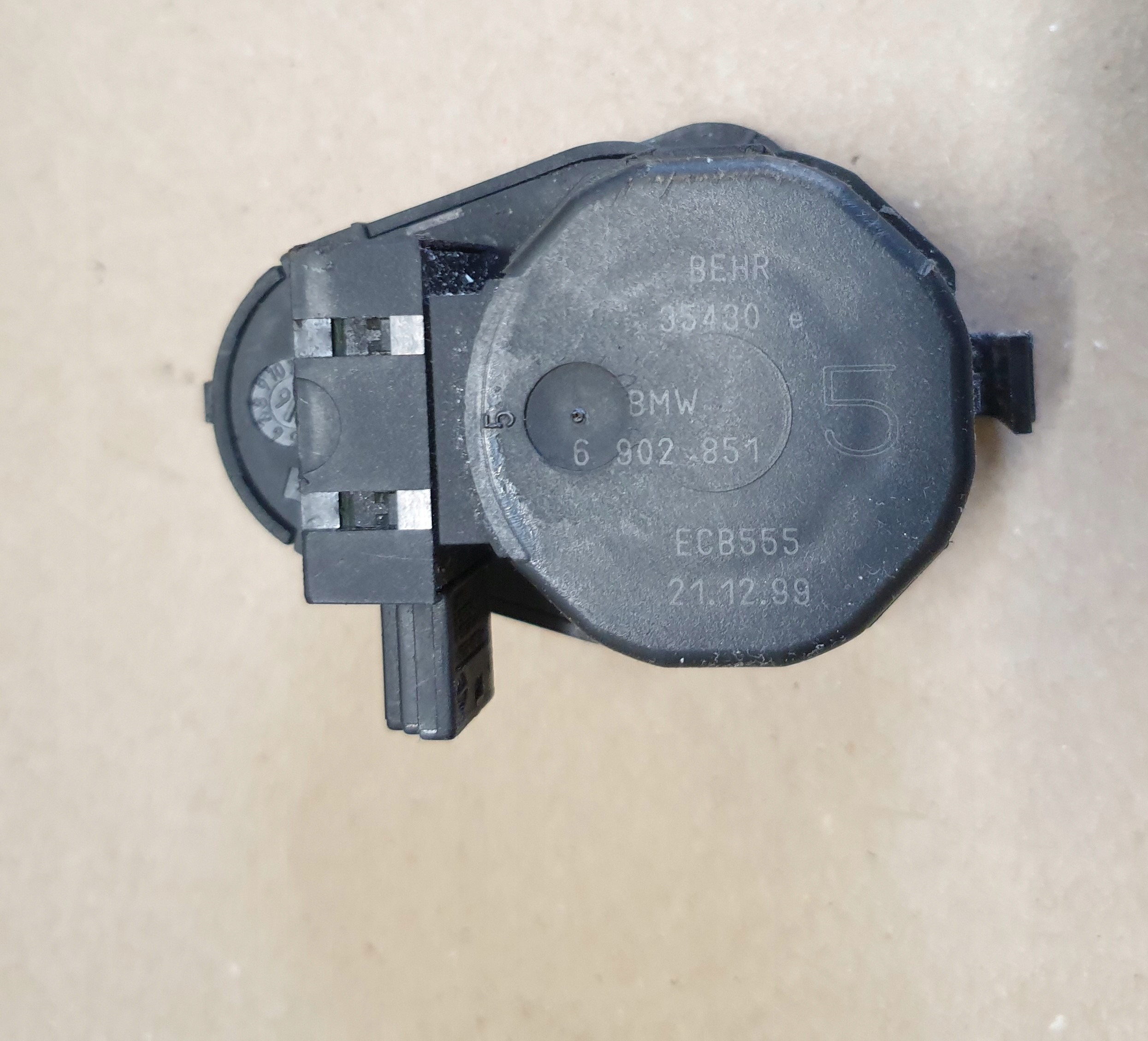 Micro moteur KLAPEK Bloc de chauffage complet de chauffage Bouches buses BMW 3 E46 OE EU