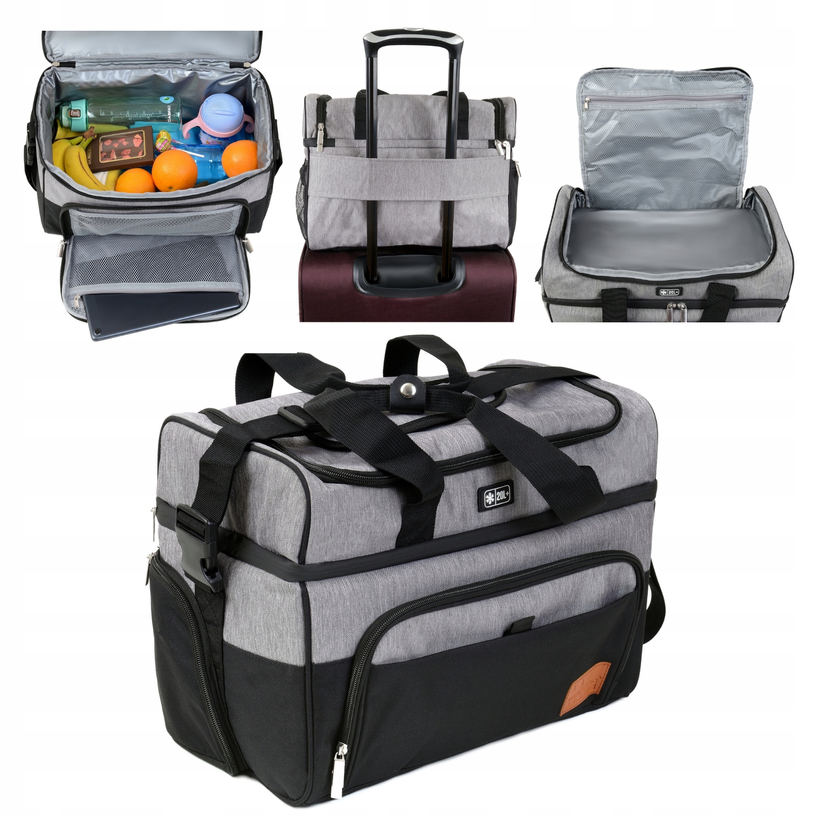 

Torba termiczna plażowa lunch Majestic Sport 20L+
