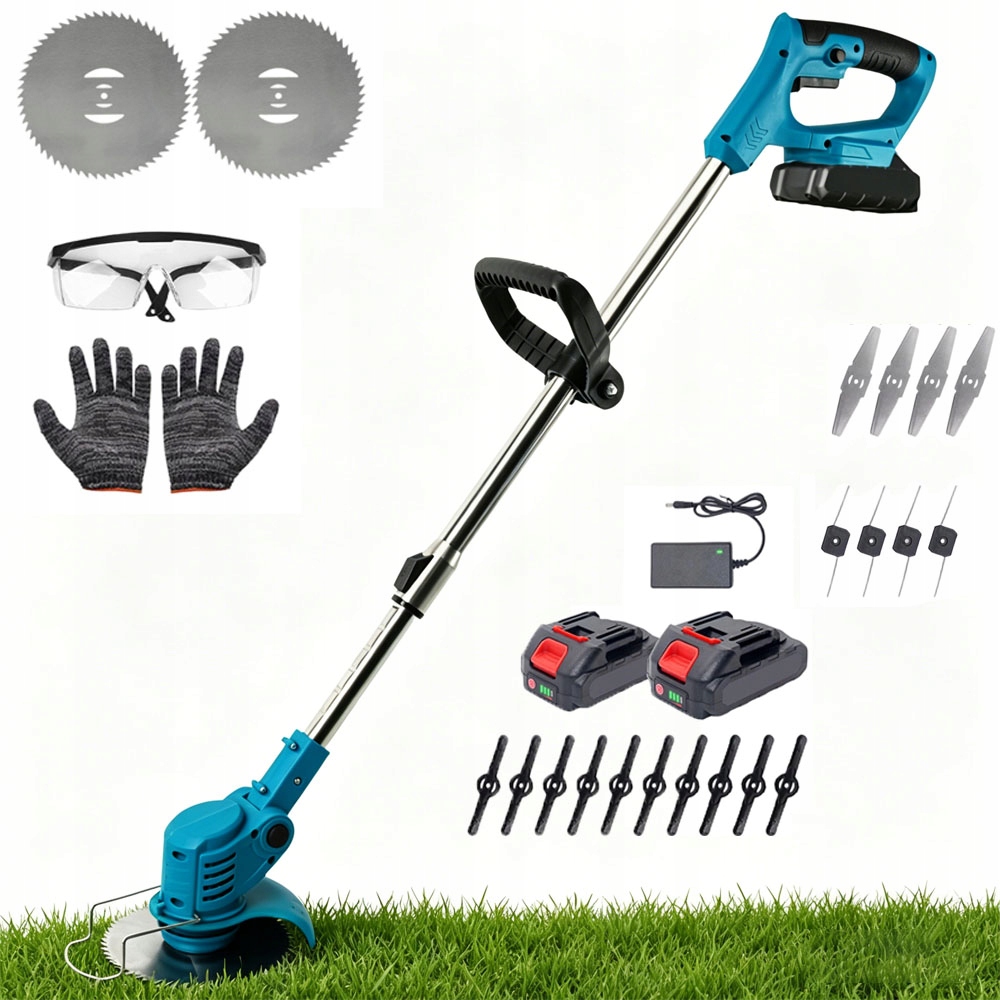 Akumulátorová křovinořezová sekačka s vyměnitelnými bateriemi Rychlé nabíjení