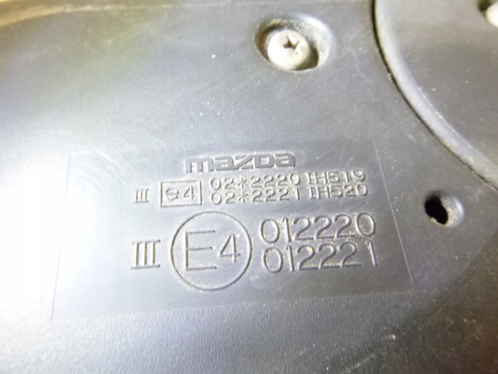 mirror right Mazda 6 25H 5PIN 2002r.