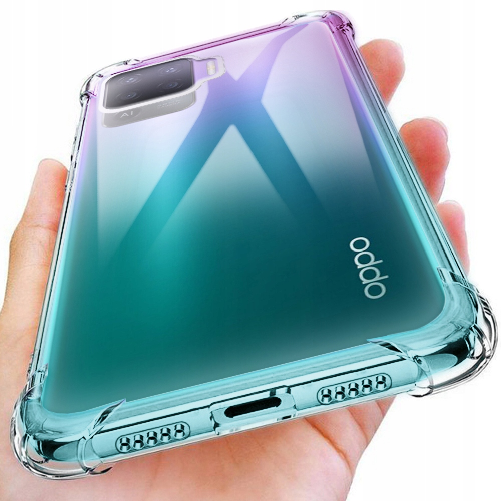 

Etui do Oppo Reno 5 lite Pancerne Shock Szkło