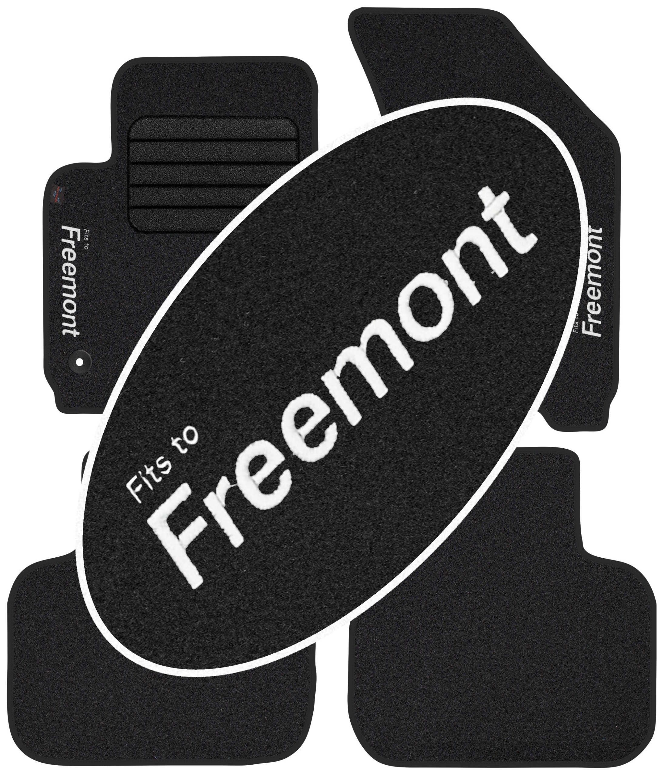 

Fiat Freemont 2011-2016 Welurowe z Haftem