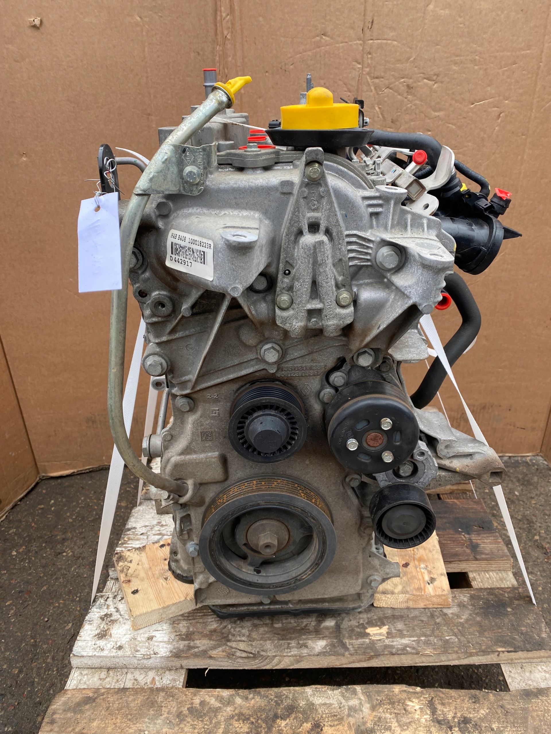 SILNIK DACIA SANDERO II RENAULT CLIO H4BB408 H4B 408 0.9 TCE