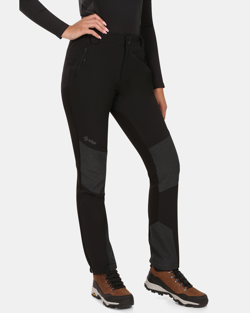 Damskie spodnie outdoorowe Kilpi Nuuk-w czarne 40