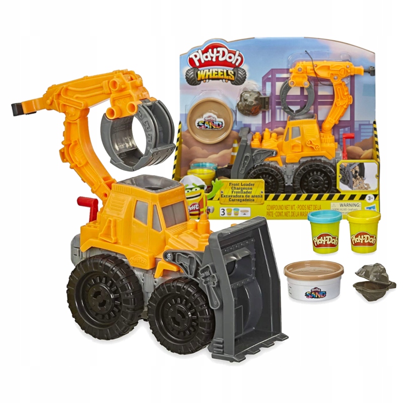 HASBRO PLAY-DOH CIASTOLINA ZESTAW KOPARKA SPYCHACZ