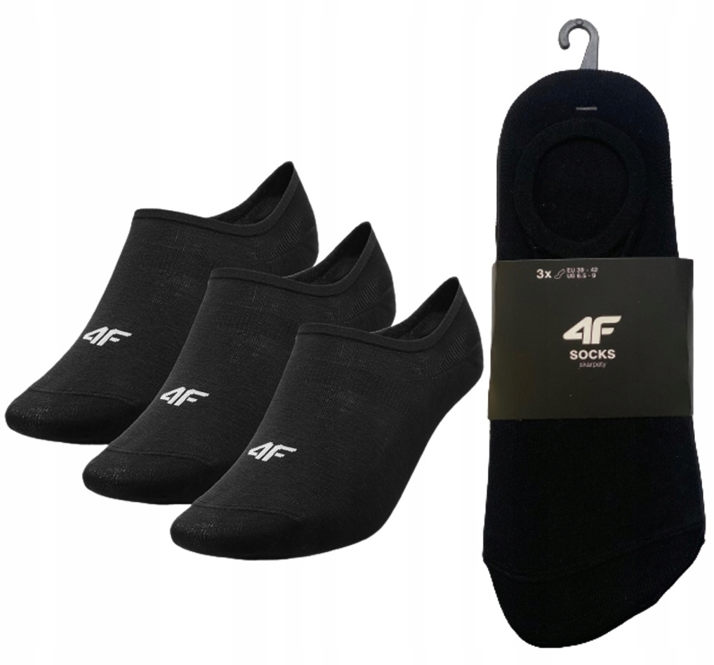 

4F skarpety stopki mikrostopki krótkie 3PAK 39-42